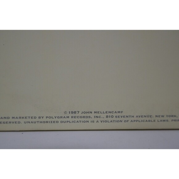 PolyGram 1987 The Lonesome Jubilee by Mellencamp 12" LP Vinyl Record Gatefold - Picture 6 of 6